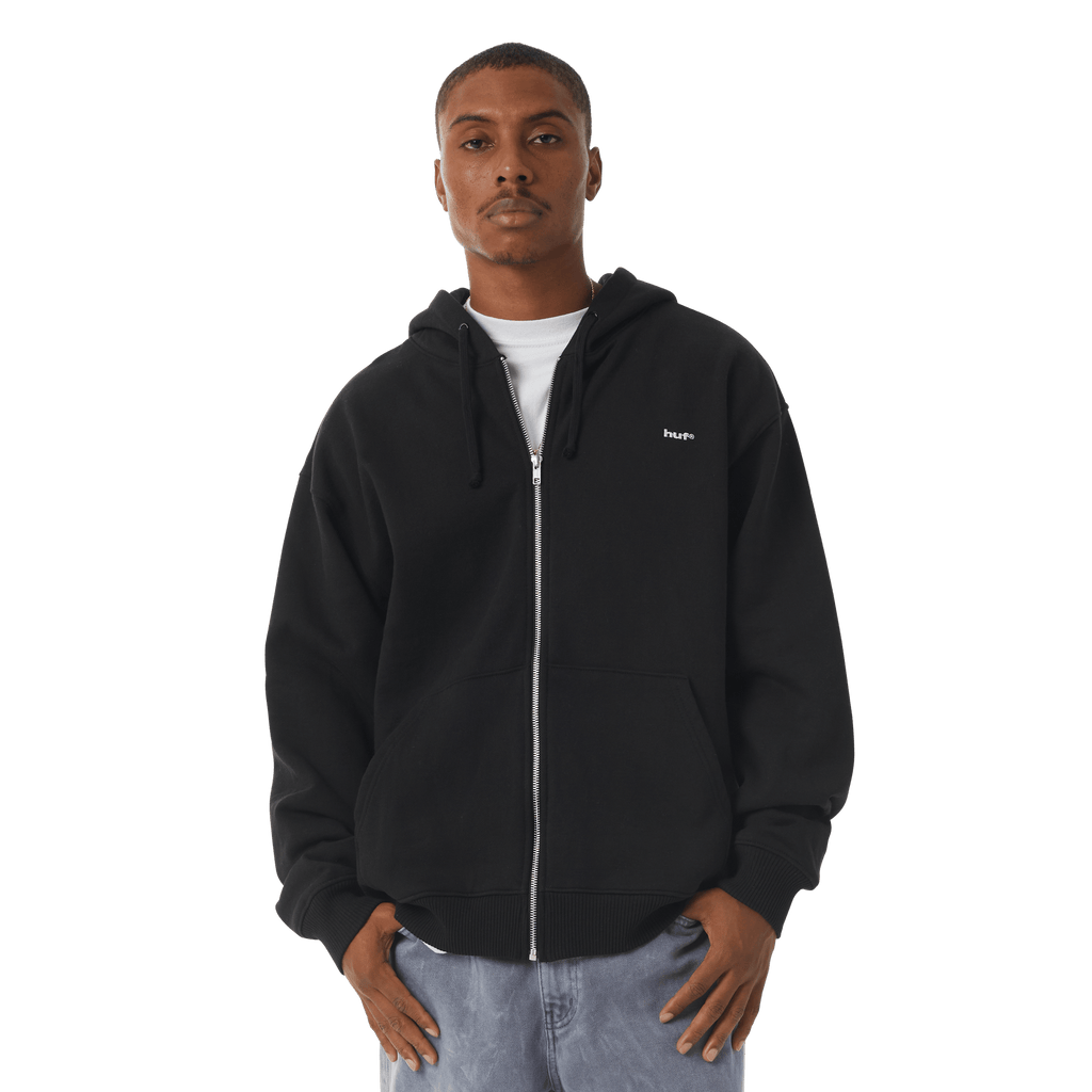 HUF®eightynine Full-Zip Hoodie T-Shirts, Sweatshirt | CoreVibeTees.com (Image 4)