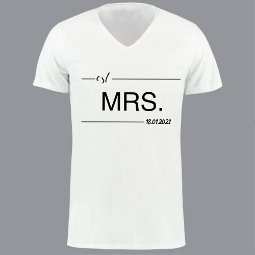 Est Mrs 2021 V-Neck T-Shirt Hoodie, Sweatshirt | CoreVibeTees.com