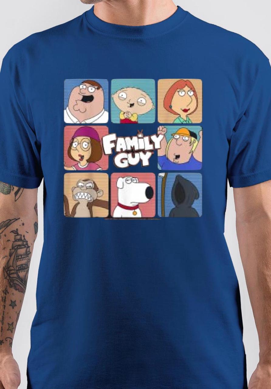 Family Guy Blue T-Shirt Hoodie, Sweatshirt | CoreVibeTees.com