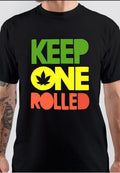 Keep One Rolled Wiz Khalifa T-Shirt Hoodie, Sweatshirt | CoreVibeTees.com