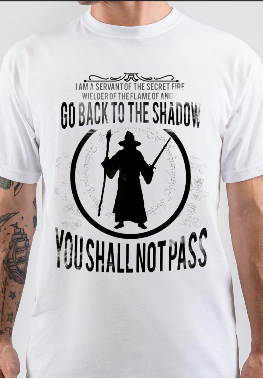 You Shall Not Pass T-Shirt Hoodie, Sweatshirt | CoreVibeTees.com