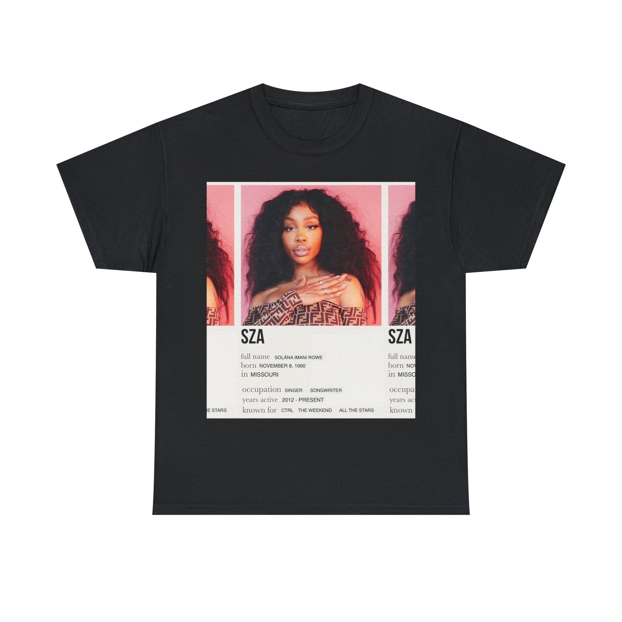 SZA- All The Stars T-shirt Hoodie, Sweatshirt | CoreVibeTees.com (Image 1)