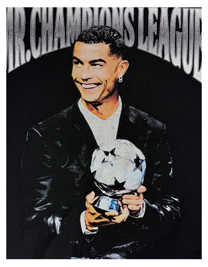 Mr. Champions League By Cristiano Ronaldo Hoodie T-Shirts, Sweatshirt | CoreVibeTees.com (Image 5)
