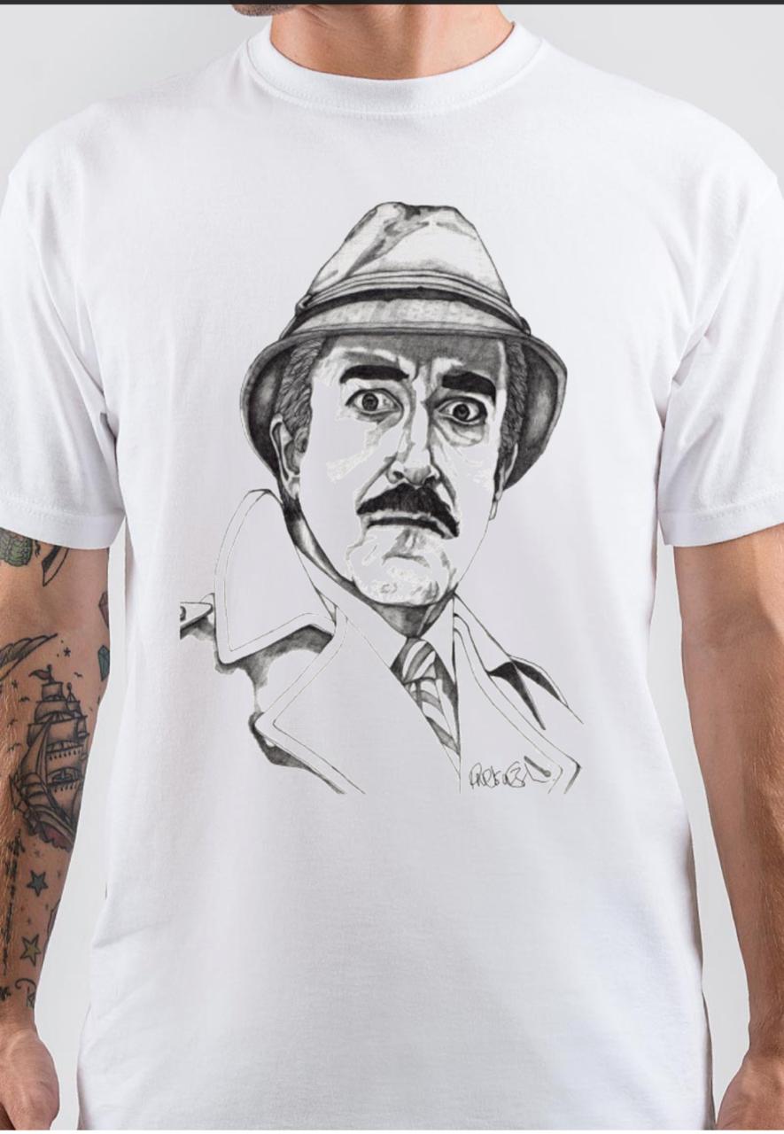 Inspector-Clouseau Sketch T-Shirt Hoodie, Sweatshirt | CoreVibeTees.com
