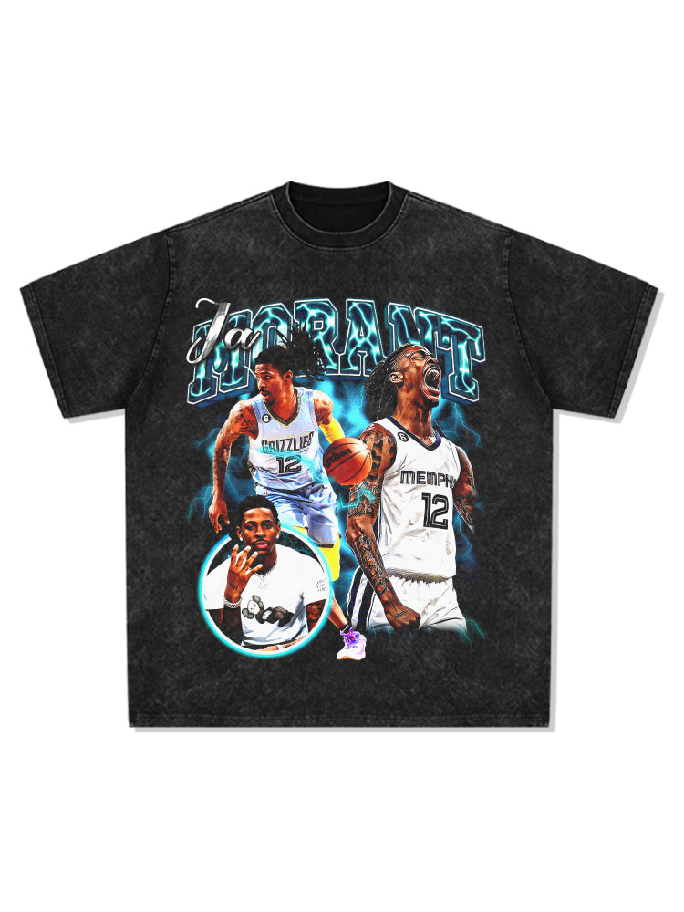 Ja Morant TEE NBA 2024 Style001 Hoodie, Sweatshirt | CoreVibeTees.com (Image 2)