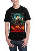 The Expendables 2 Half Sleeve Black T-Shirt Hoodie, Sweatshirt | CoreVibeTees.com