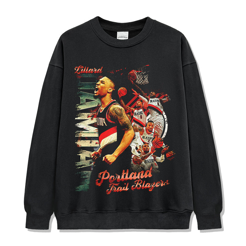 Damian Lillard Sweatshirt NBA 2024 T-Shirts, Hoodie | CoreVibeTees.com (Image 1)
