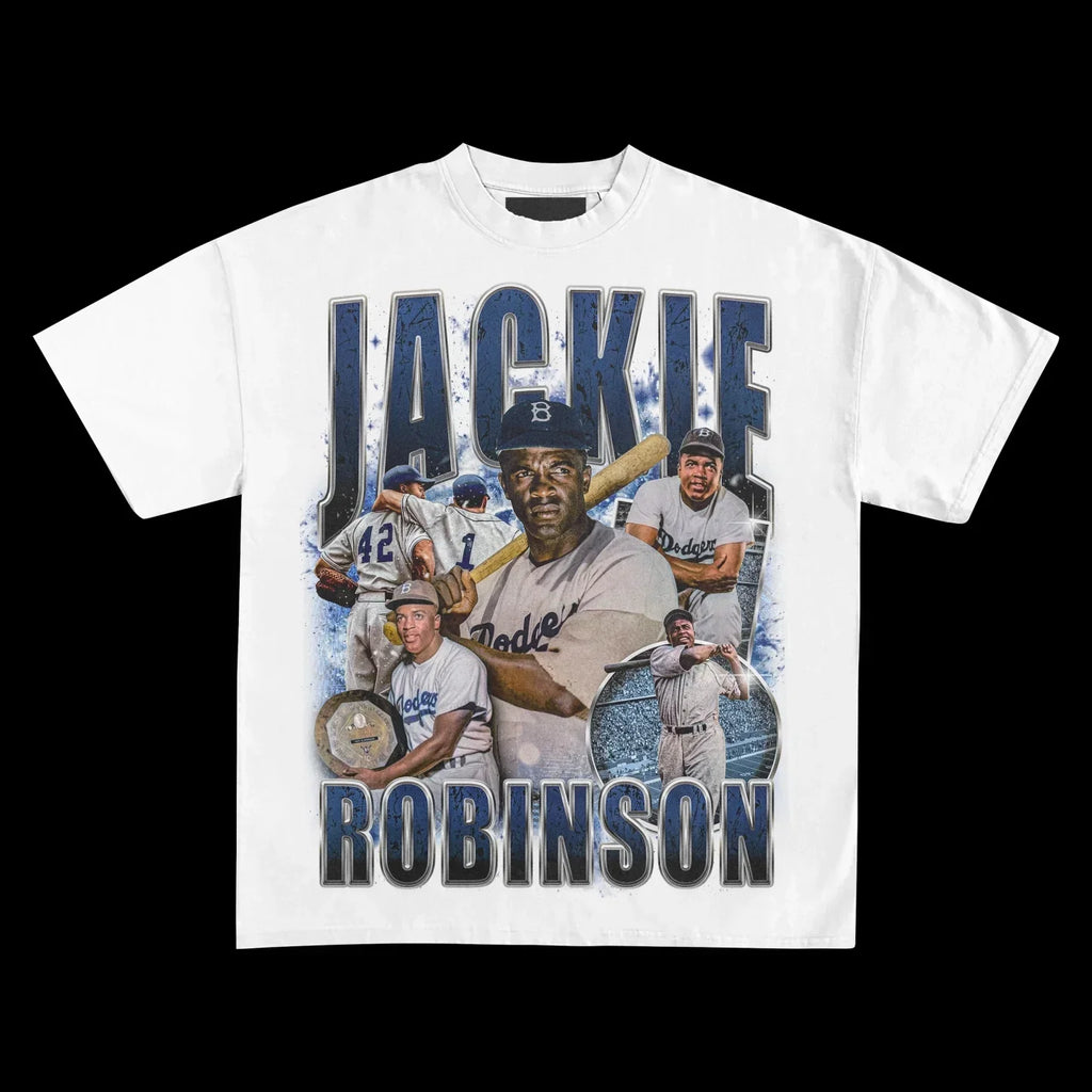 Jackie Robinson Dodgers TEE Hoodie, Sweatshirt | CoreVibeTees.com (Image 1)