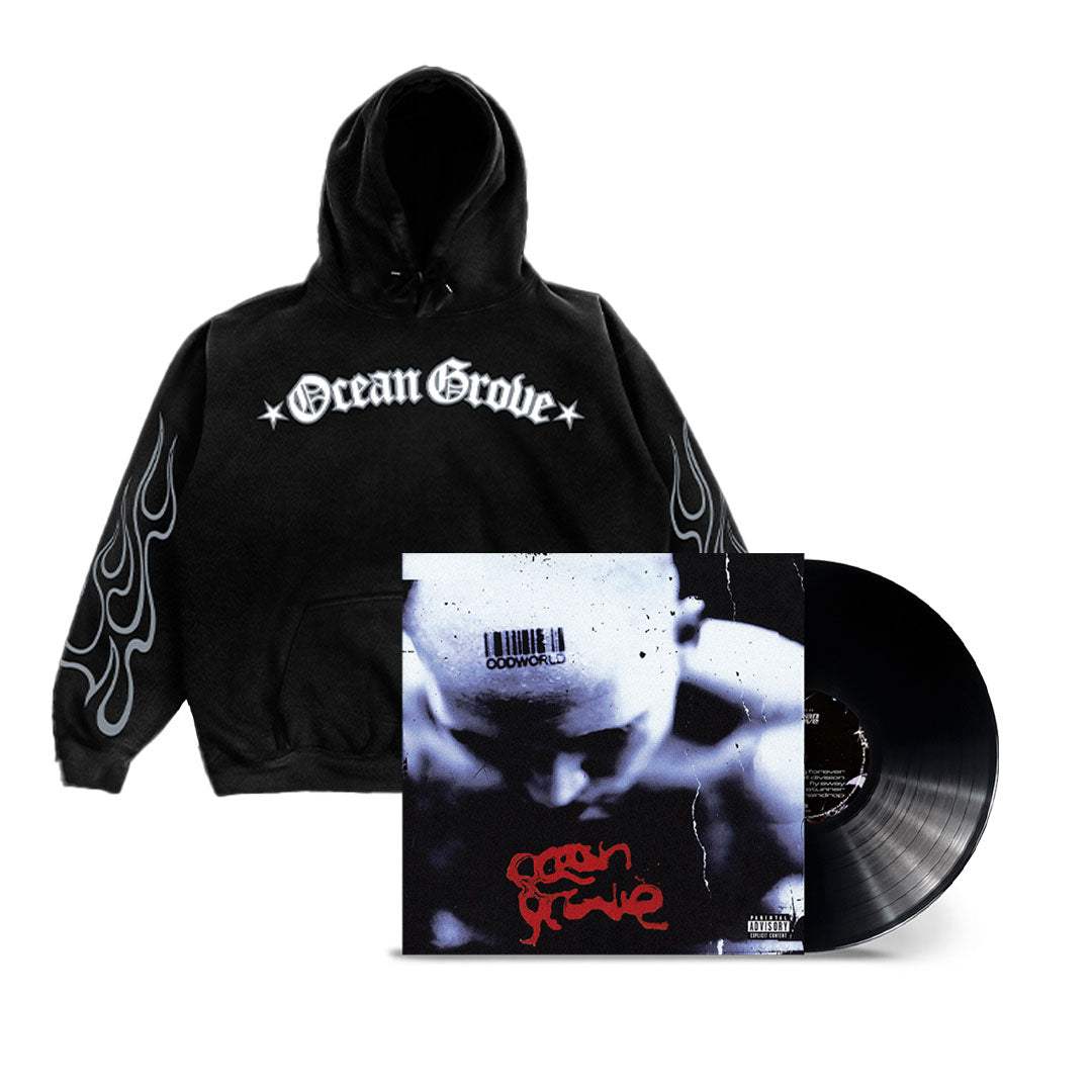 Oddworld LP (Black Vinyl - AF Exclusive) + Hoodie Bundle T-Shirts, Sweatshirt | CoreVibeTees.com