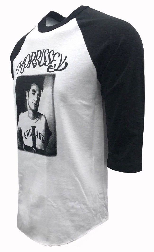 Morrissey England White Baseball Tee Hoodie, Sweatshirt | CoreVibeTees.com (Image 2)