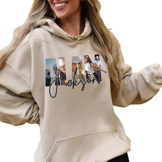 90s Country Music, Aalan Inspired Jackson Tee, Country Boy, Fan Merchandise, Unisex Sweater Pullover Tee