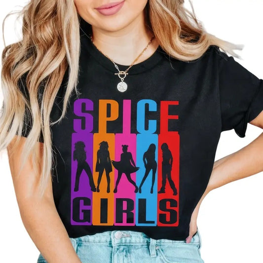 90s Nostalgia Spice Girls T-Shirt Collection