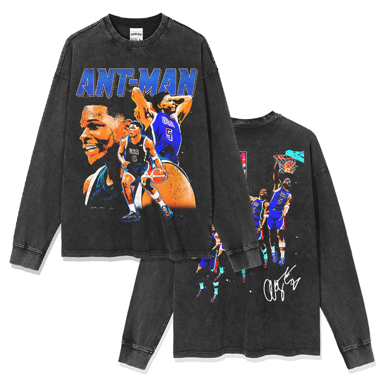 Anthony Edwards Sweatshirt NBA 2024 Style003 T-Shirts, Hoodie | CoreVibeTees.com (Image 3)