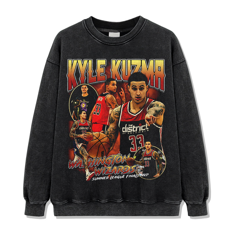 Kyle Kuzma Sweatshirt NBA 2024 Style001 T-Shirts, Hoodie | CoreVibeTees.com (Image 3)