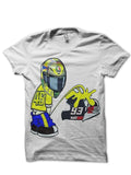 Moto GP White Half Sleeve T-Shirt Style004 Hoodie, Sweatshirt | CoreVibeTees.com