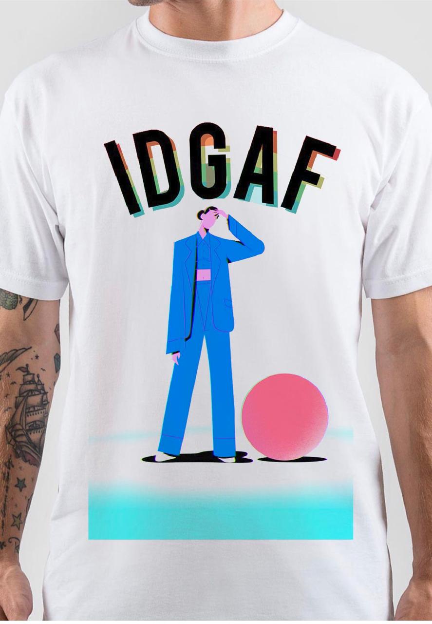 IDGAF Dua Lipa T-Shirt Hoodie, Sweatshirt | CoreVibeTees.com