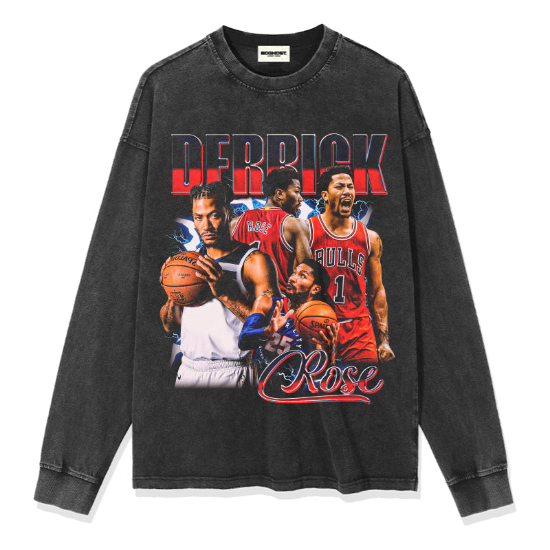 Derrick Rose Sweatshirt NBA 2024 Style001 T-Shirts, Hoodie | CoreVibeTees.com (Image 2)