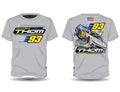 #93 Austin Thom Race Car Grey Tee Hoodie, Sweatshirt | CoreVibeTees.com