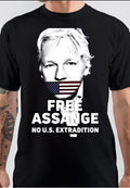 Free Assange No US Extradition T-Shirt Hoodie, Sweatshirt | CoreVibeTees.com