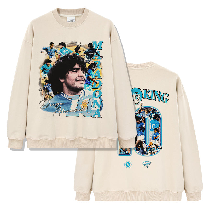 DIEGO MARADONA FOOTBALL SWEATSHIRT 2024 T-Shirts, Hoodie | CoreVibeTees.com (Image 2)