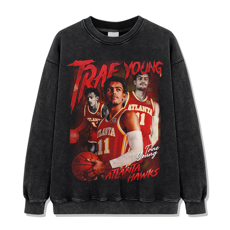 Trae Young Sweatshirt NBA 2024 Style001 T-Shirts, Hoodie | CoreVibeTees.com (Image 2)