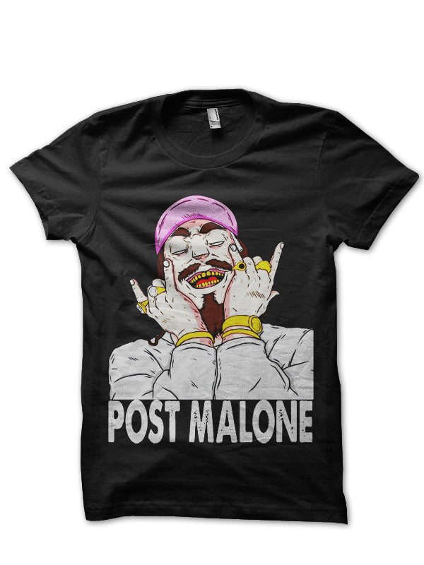 Post Malone Black Half Sleeve T-Shirt Style004 Hoodie, Sweatshirt | CoreVibeTees.com