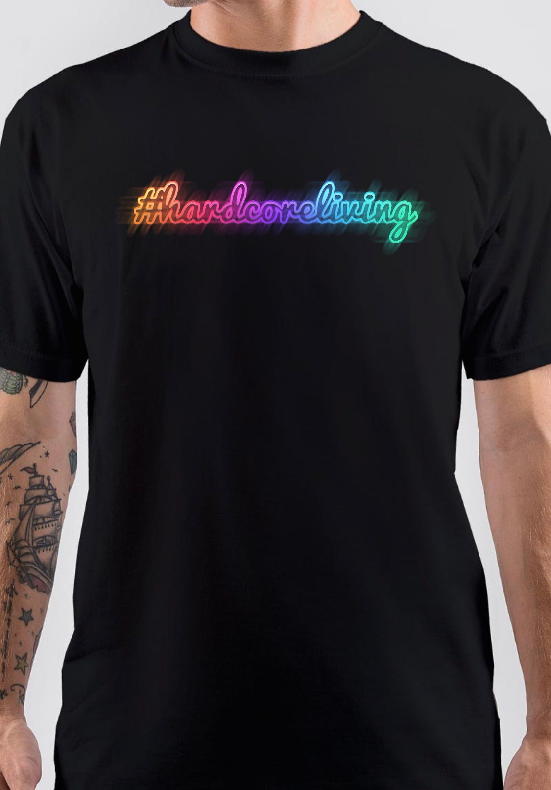 Hardcore Living T-Shirt Hoodie, Sweatshirt | CoreVibeTees.com