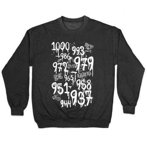 1000 Minus 7 Crewneck Sweatshirt T-Shirts, Hoodie | CoreVibeTees.com (Image 1)