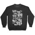1000 Minus 7 Crewneck Sweatshirt T-Shirts, Hoodie | CoreVibeTees.com (Image 1)