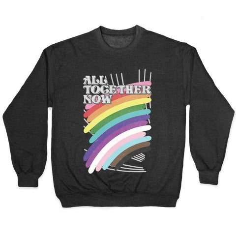All Together Now Crewneck Sweatshirt T-Shirts, Hoodie | CoreVibeTees.com (Image 1)