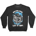 Beyblade Let It Rip Dreidel Crewneck Sweatshirt T-Shirts, Hoodie | CoreVibeTees.com (Image 1)