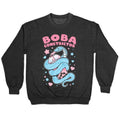 Boba Constrictor Crewneck Sweatshirt T-Shirts, Hoodie | CoreVibeTees.com (Image 1)