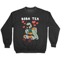 Boba Fett Tea Crewneck Sweatshirt T-Shirts, Hoodie | CoreVibeTees.com (Image 1)