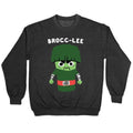 Brocc-Lee - Rock Lee Crewneck Sweatshirt T-Shirts, Hoodie | CoreVibeTees.com (Image 1)