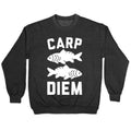 Carp Diem Crewneck Sweatshirt T-Shirts, Hoodie | CoreVibeTees.com (Image 1)