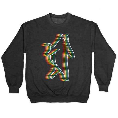 Cryptid Cat Crewneck Sweatshirt Style001 T-Shirts, Hoodie | CoreVibeTees.com (Image 1)