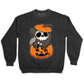 Cute Halloween Grim Reaper Crewneck Sweatshirt T-Shirts, Hoodie | CoreVibeTees.com (Image 1)