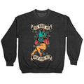Fish Want Me Men Fear Me Reverse Mermaid Crewneck Sweatshirt T-Shirts, Hoodie | CoreVibeTees.com (Image 1)