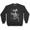 Floral Dinosaur Crewneck Sweatshirt Style001 T-Shirts, Hoodie | CoreVibeTees.com (Image 1)