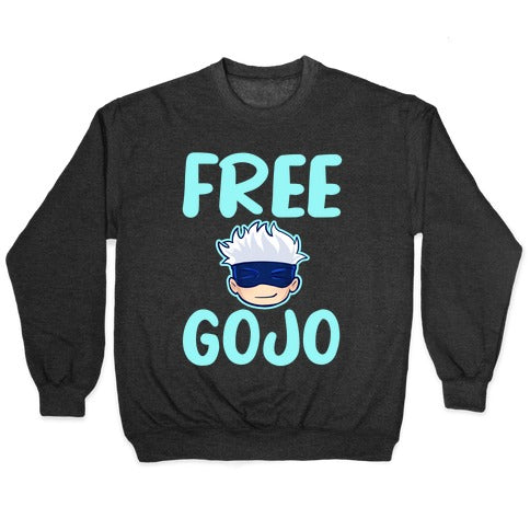 Free Gojo Crewneck Sweatshirt T-Shirts, Hoodie | CoreVibeTees.com (Image 1)