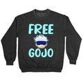 Free Gojo Crewneck Sweatshirt T-Shirts, Hoodie | CoreVibeTees.com (Image 1)