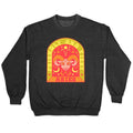 Friendly And Fiery Aries Crewneck Sweatshirt T-Shirts, Hoodie | CoreVibeTees.com (Image 1)