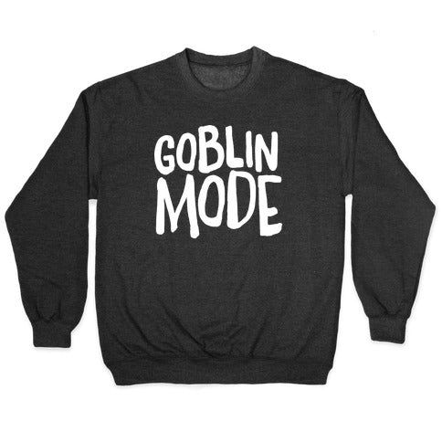Goblin Mode Crewneck Sweatshirt T-Shirts, Hoodie | CoreVibeTees.com (Image 1)