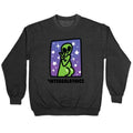 #Intergalathicc Crewneck Sweatshirt T-Shirts, Hoodie | CoreVibeTees.com (Image 1)