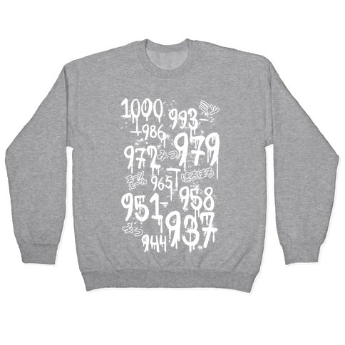 1000 Minus 7 Crewneck Sweatshirt T-Shirts, Hoodie | CoreVibeTees.com (Image 2)