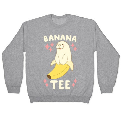 Banana-tee Crewneck Sweatshirt Hoodie | CoreVibeTees.com (Image 2)