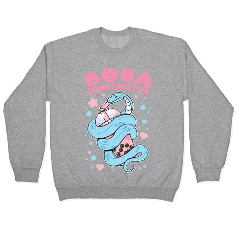 Boba Constrictor Crewneck Sweatshirt T-Shirts, Hoodie | CoreVibeTees.com (Image 2)