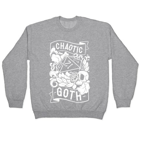 Chaotic Goth Crewneck Sweatshirt T-Shirts, Hoodie | CoreVibeTees.com (Image 2)