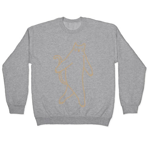 Cryptid Cat Crewneck Sweatshirt Style002 T-Shirts, Hoodie | CoreVibeTees.com (Image 2)