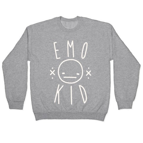 Emo Kid Crewneck Sweatshirt T-Shirts, Hoodie | CoreVibeTees.com (Image 2)